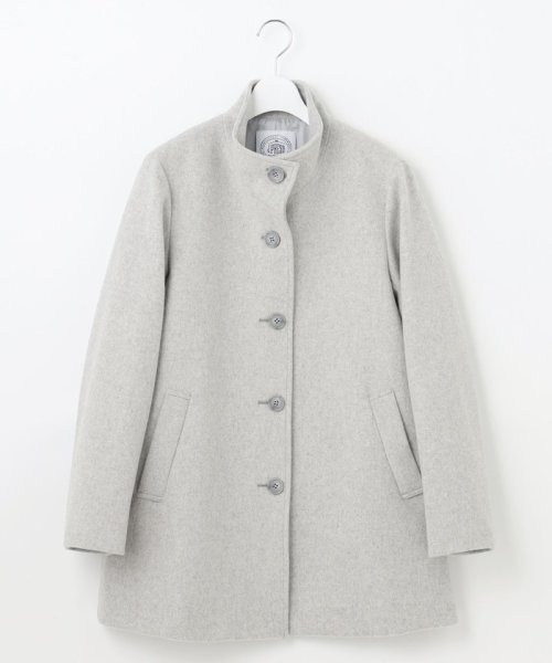 ショートビーバー スタンドカラー コート 大きいサイズ 小さいサイズ