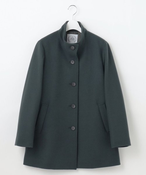 ショートビーバー スタンドカラー コート 大きいサイズ 小さいサイズ