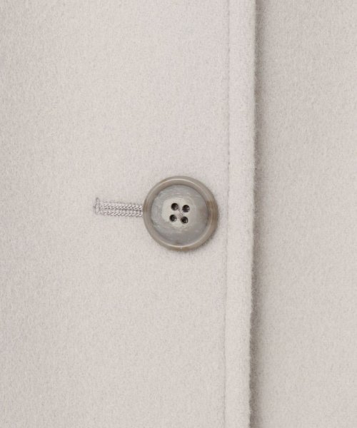 ショートビーバー スタンドカラー コート 大きいサイズ 小さいサイズ