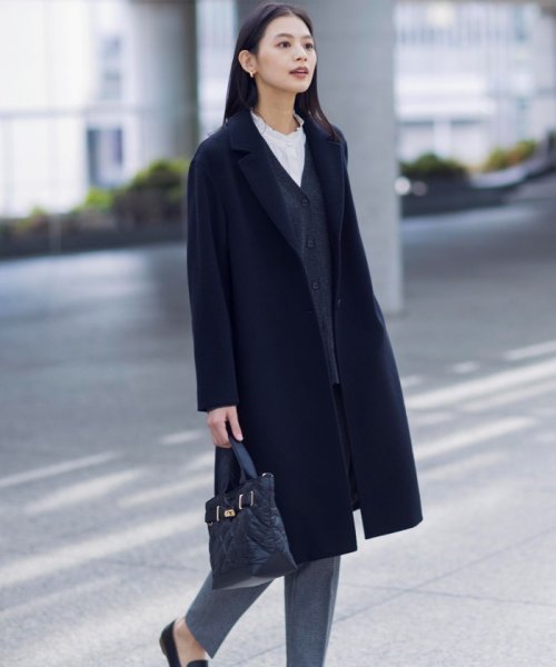 ブレンドビーバー チェスター コート 