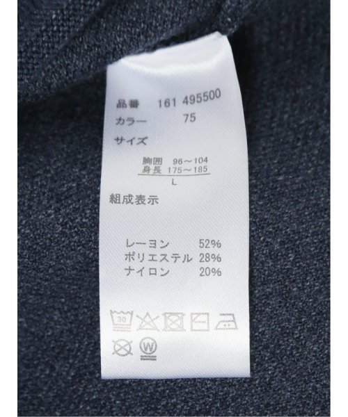 TAKA-Q(タカキュー)/クロスストレッチ 無地 クルー ニット セーター カットソー Tシャツ/img42