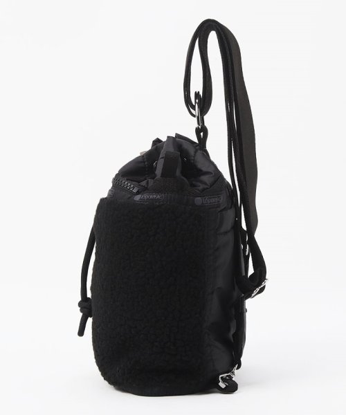 LeSportsac(LeSportsac)/SHERPA MINI BACKPACKジェットブラックシェルパ/img01