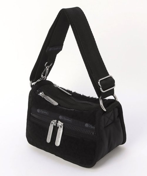 LeSportsac(LeSportsac)/SHERPA LOAF CROSSBODYジェットブラックシェルパ/img03