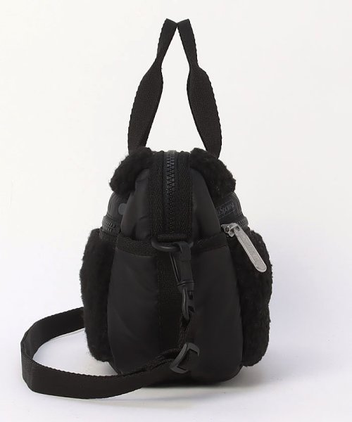 PUFFY MINI DUFFELジェットブラックシェルパ PUFFY MINI