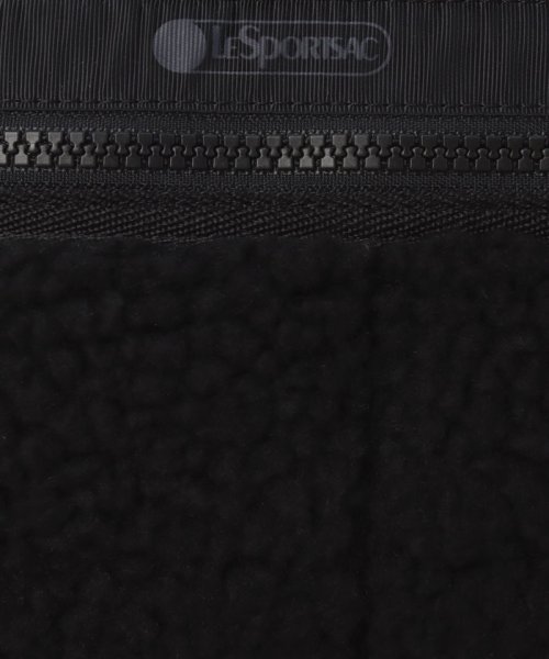 PUFFY MINI DUFFELジェットブラックシェルパ PUFFY MINI