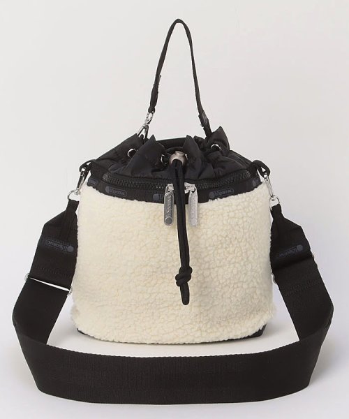 LeSportsac(LeSportsac)/SHERPA MINI BACKPACKクリームビーガンシェルパ/img03