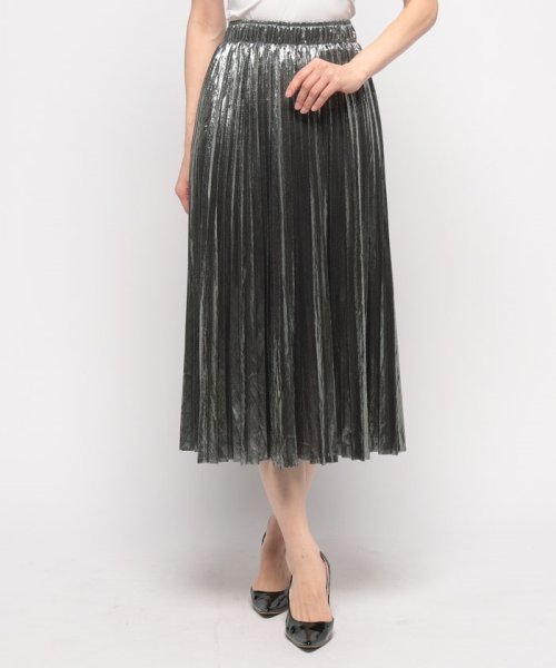 セール】【MAISON BREEZE】シャイニーランダムプリーツ プリーツ  