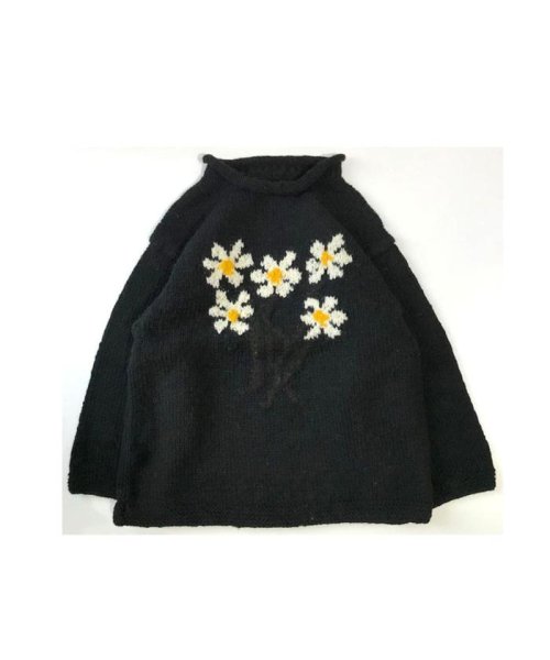 B'2nd(ビーセカンド)/MacMahon Knitting Mills / Roll Neck Knit－5 Flower/img06