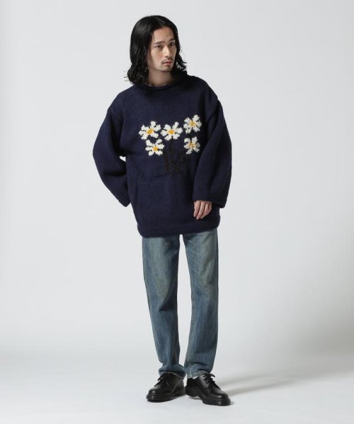 B'2nd(ビーセカンド)/MacMahon Knitting Mills / Roll Neck Knit－5 Flower/img07