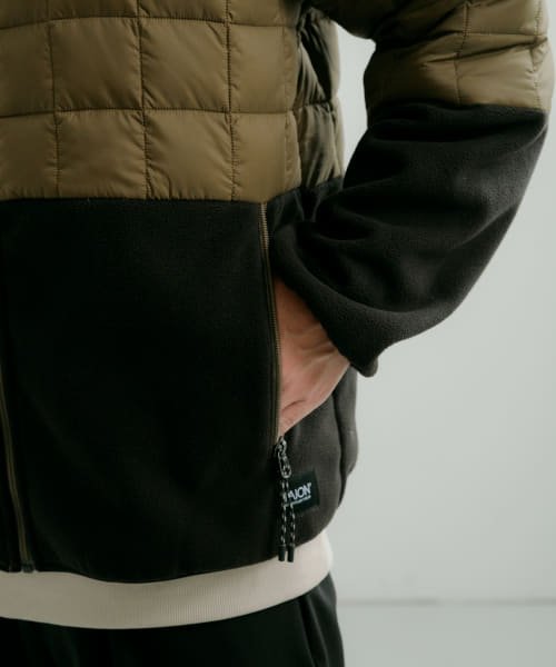 ITEMS URBANRESEARCH(アイテムズアーバンリサーチ（メンズ）)/TAION　FREECE+DOWN HOOD JACKET/img24