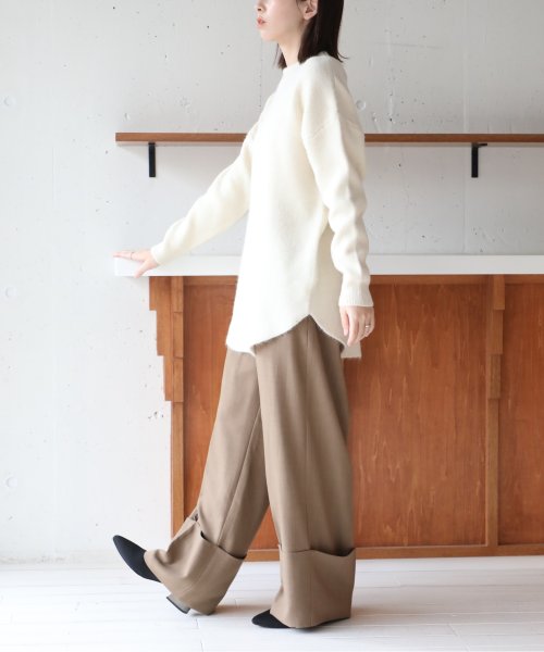 MAISON BREEZE(MAISON BREEZE)/【MAISON BREEZE】ベーシッククルーネック ニット KNF037/img05