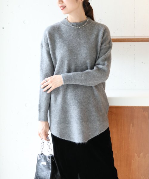 MAISON BREEZE(MAISON BREEZE)/【MAISON BREEZE】ベーシッククルーネック ニット KNF037/img06