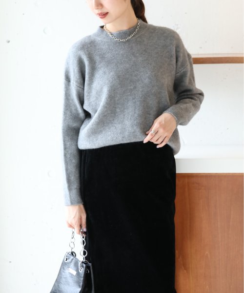 MAISON BREEZE(MAISON BREEZE)/【MAISON BREEZE】ベーシッククルーネック ニット KNF037/img09