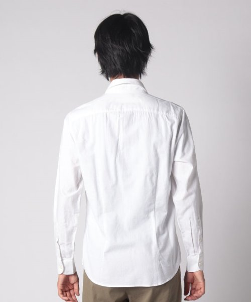 BENETTON (mens)(ベネトン（メンズ）)/ロゴ刺繍コットン長袖シャツ/img06