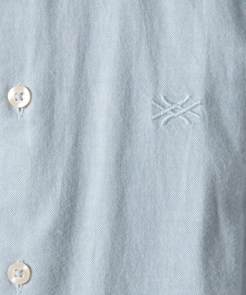 BENETTON (mens)(ベネトン（メンズ）)/ロゴ刺繍コットン長袖シャツ/img27