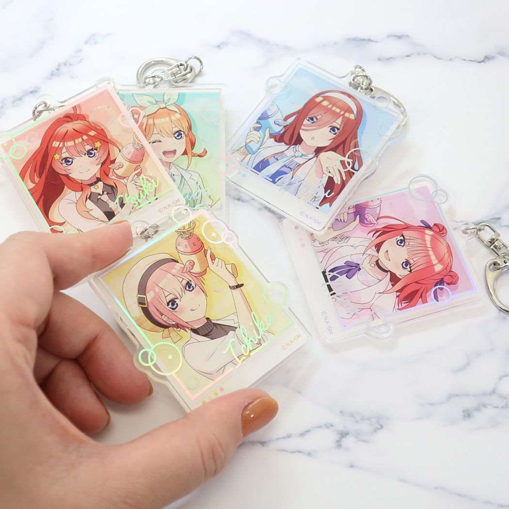 五等分 アクリルキーホルダー （五等分の花嫁∽」アクリル