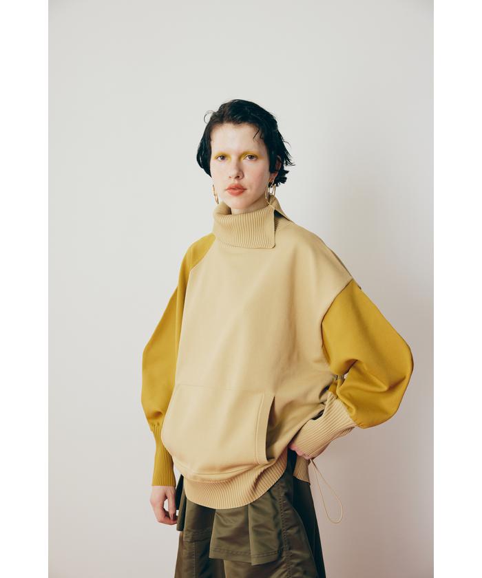Slit neck boyfriend tops(505753038) | ヘリンドットサイ(HeRIN.CYE