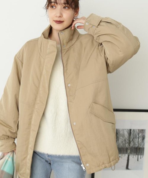 N Natural Beauty Basic(エヌナチュラルビューティベーシック)/スタンドネック中綿ブルゾン《S Size Line》/img18