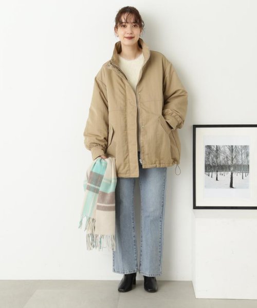 N Natural Beauty Basic(エヌナチュラルビューティベーシック)/スタンドネック中綿ブルゾン《S Size Line》/img20