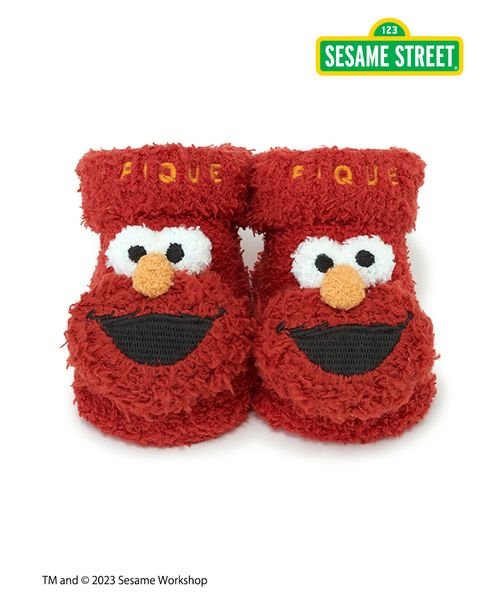 gelato pique Kids＆Baby(gelato pique Kids＆Baby)/【SESAME STREET】【BABY】エルモソックス/img01