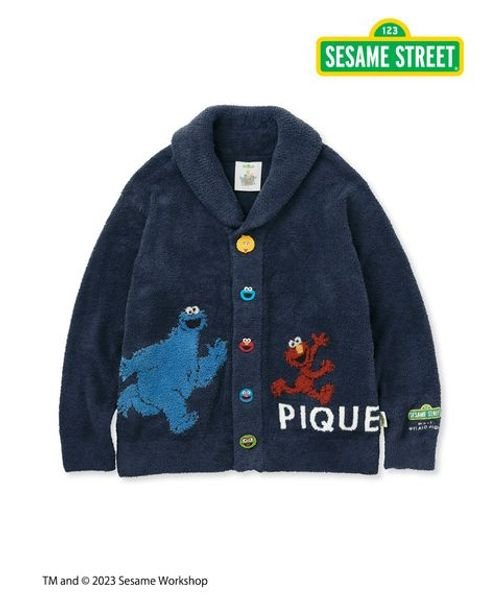 gelato pique(gelato pique)/【SESAME STREET】【UNISEX】ジャガードショールカーディガン/img03