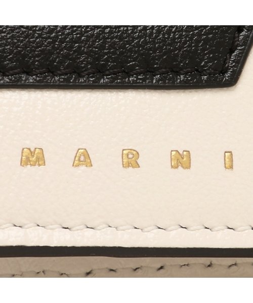 MARNI(マルニ)/マルニ 二つ折り財布 ミニ財布 ブラック ホワイト ユニセックス MARNI PFMO0055U1 P2644 ZO669/img06