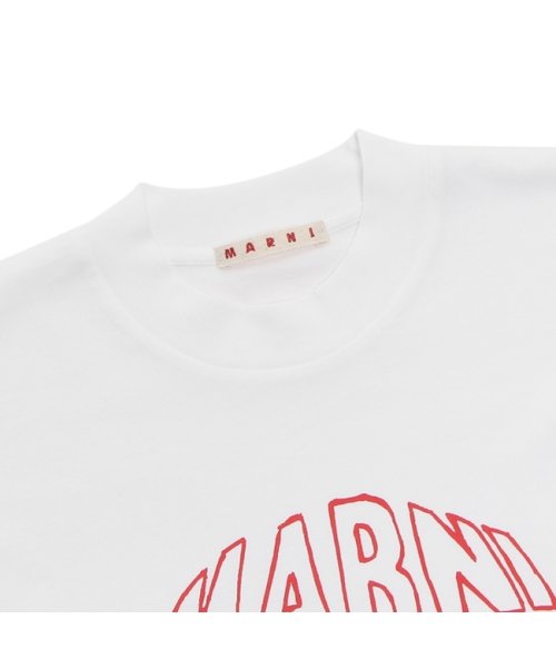 MARNI(マルニ)/マルニ Tシャツ カットソー オーガニックコットン ホワイト メンズ MARNI HUMU0223PG USCV80 CLW01/img03