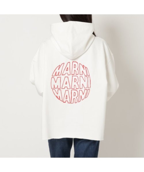 MARNI(マルニ)/マルニ パーカー フーディー ホワイト レディース MARNI FLJE0176P3 USCV81 CLW02/img03