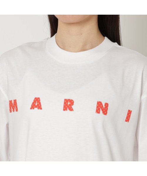 MARNI(マルニ)/マルニ Tシャツ カットソー ホワイト レディース MARNI THJET49P01 USCV77 PDW01/img04