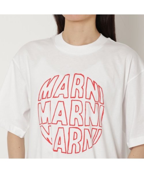 MARNI(マルニ)/マルニ Tシャツ カットソー ホワイト レディース MARNI THJET49P02 USCV80 CLW01/img04
