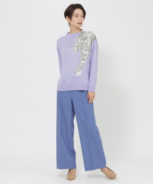 23AW＊Wings掲載＊リサイクルウールツイルワイドパンツ 