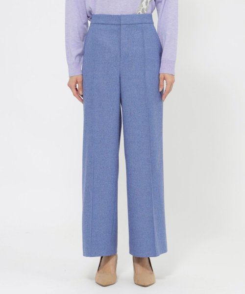 23AW＊Wings掲載＊リサイクルウールツイルワイドパンツ 