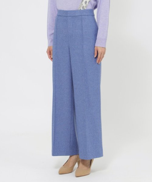 23AW＊Wings掲載＊リサイクルウールツイルワイドパンツ 