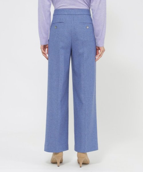 23AW＊Wings掲載＊リサイクルウールツイルワイドパンツ 