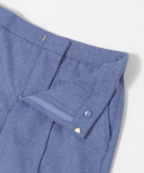 23AW＊Wings掲載＊リサイクルウールツイルワイドパンツ 