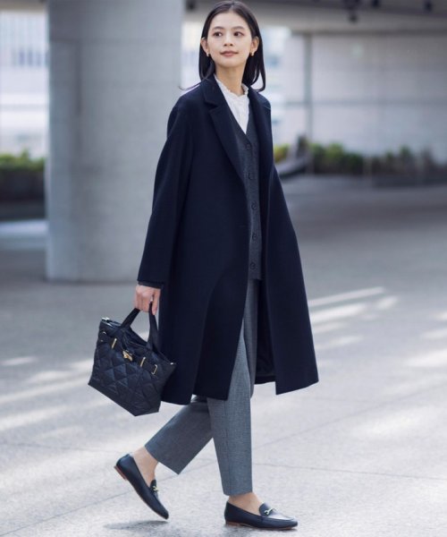 ブレンドビーバー チェスター コート 