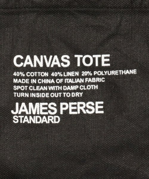 JAMES PERSE(JAMES PERSE)/コットンリネンキャンバストートバッグ MEDIUM AMF0014/img06