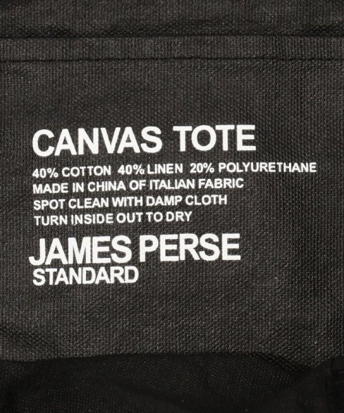 JAMES PERSE(JAMES PERSE)/コットンリネンキャンバストートバッグ MINI AMF0317/img07