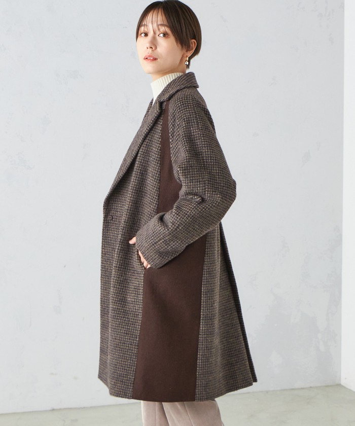 SHIPS シップス チェスターコート切り替えデザイン バック スリット コート 切り替えデザイン バック スリット コート ◇ | シップス(SHIPS