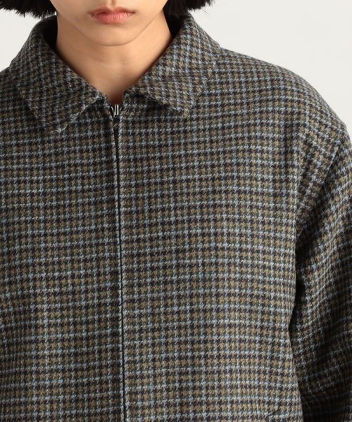 ツイードスウィングトップブルゾン 