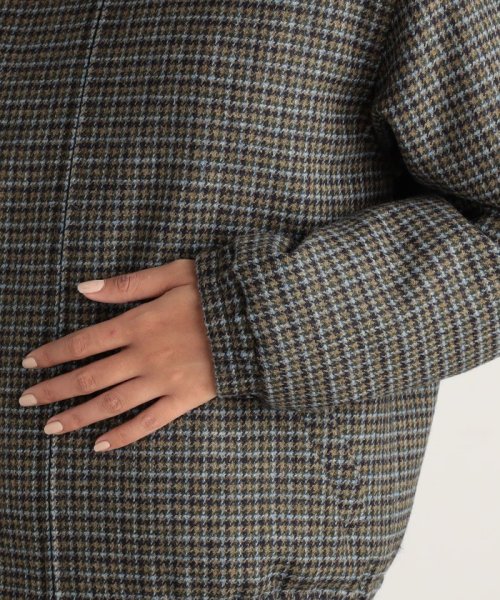 ツイードスウィングトップブルゾン 