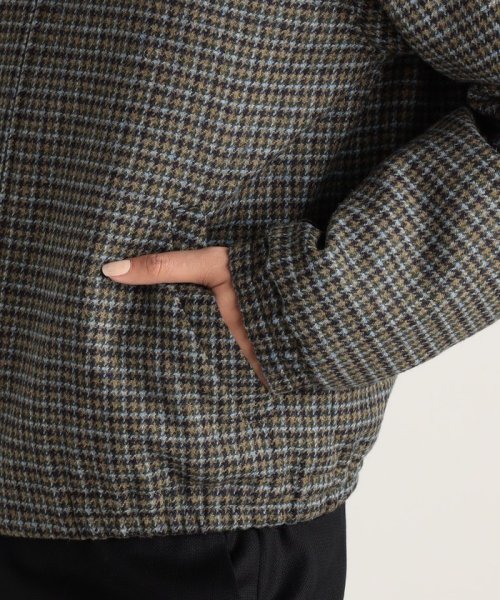 ツイードスウィングトップブルゾン 