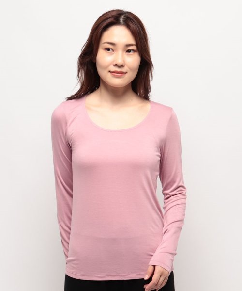 BENETTON (women)(ベネトン（レディース）)/【GREEN B】Uネック長袖Tシャツ・カットソー/img31