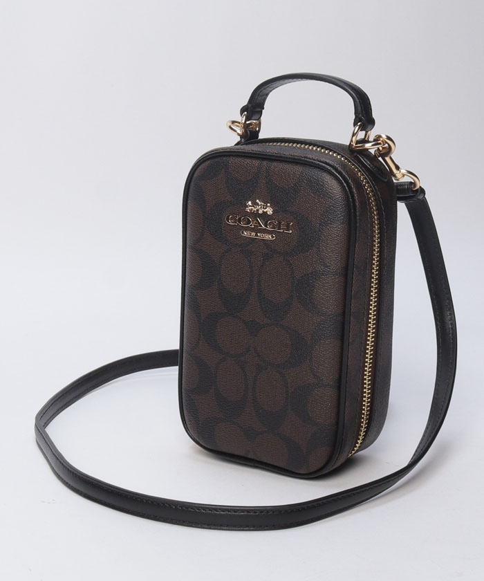 セール】【COACH】COACH コーチ CC872 ミニショルダーバッグ スマホ
