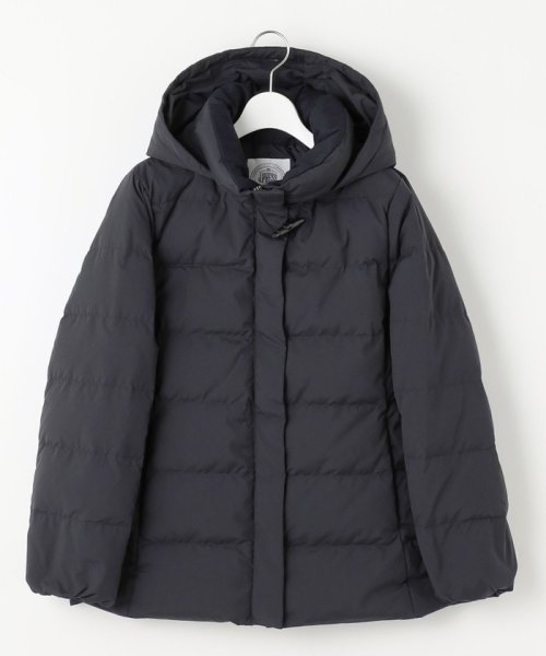 ブラッシュドマルチポリ ショート ダウン コート 大きいサイズ 小さいサイズ