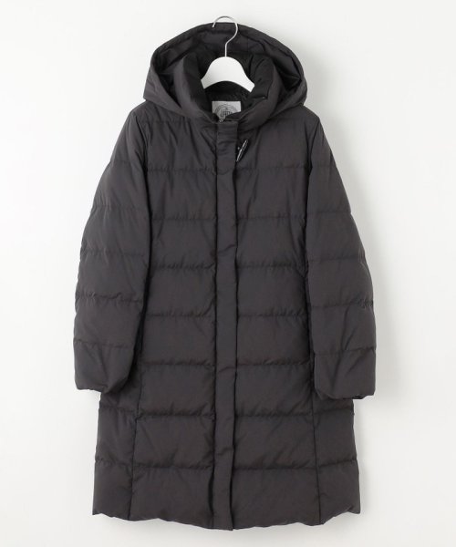 ブラッシュドマルチポリ ロング ダウン コート 大きいサイズ 小さいサイズ