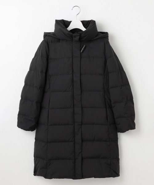 ブラッシュドマルチポリ ロング ダウン コート 大きいサイズ 小さいサイズ