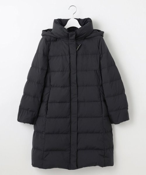 ブラッシュドマルチポリ ロング ダウン コート 大きいサイズ 小さいサイズ