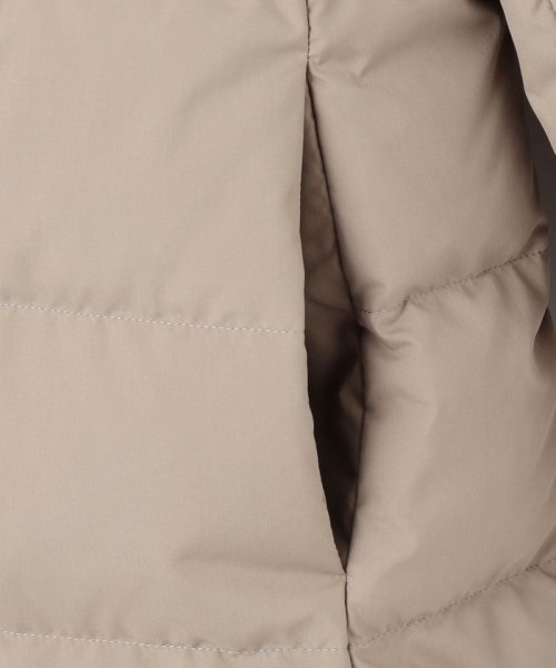 ブラッシュドマルチポリ ショート ダウン コート 大きいサイズ 小さいサイズ