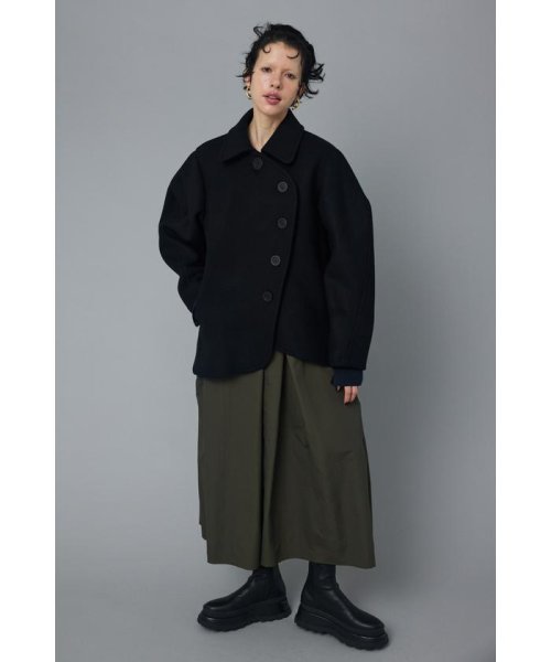 HeRIN.CYE(ヘリンドットサイ)/Round body wool coat/img01